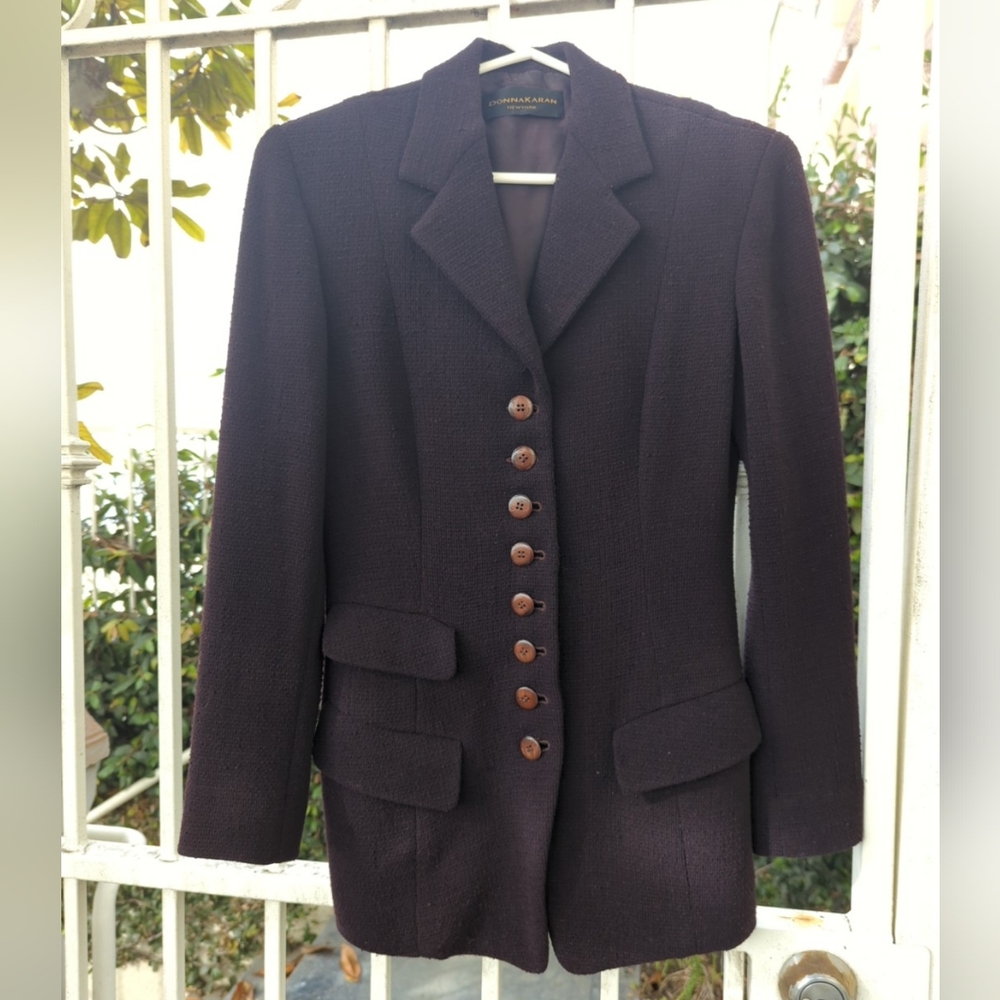 Donna Karan Wool Blazer